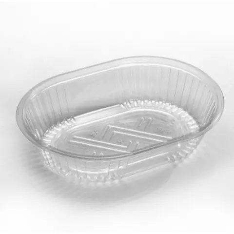 BANDEJAS MICROONDAS 105 OVAL X 100 UNIDADES
