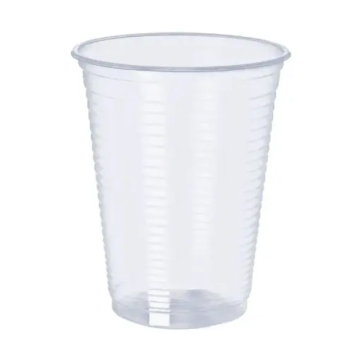 [13304] VASO PLÁSTICO BLANCO PS 180CC X 100 UNIDADES
